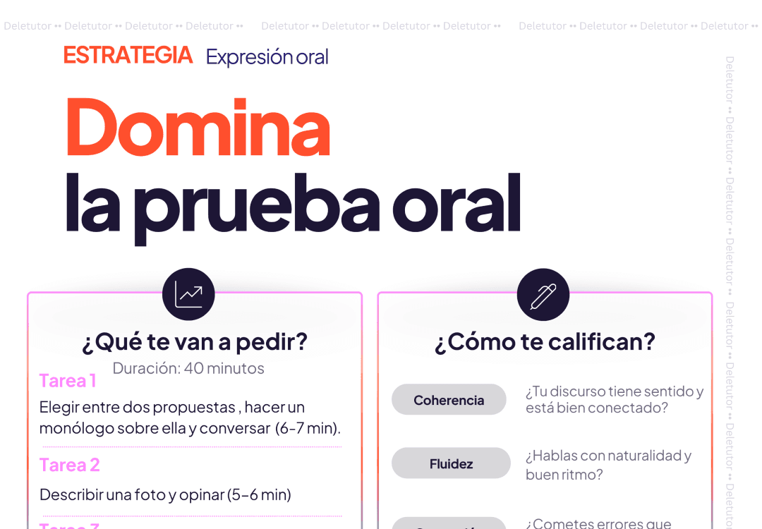 Las claves de la prueba oral del DELE B2